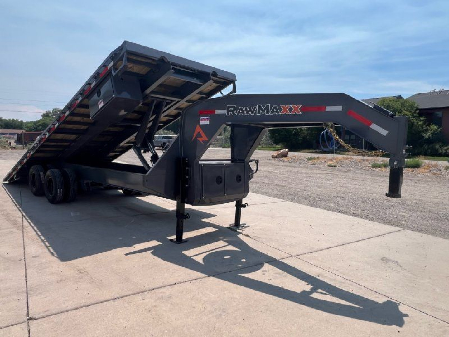 New 2026 RawMaxx FDX 102"x26' GN Tilt Equipment Trailer