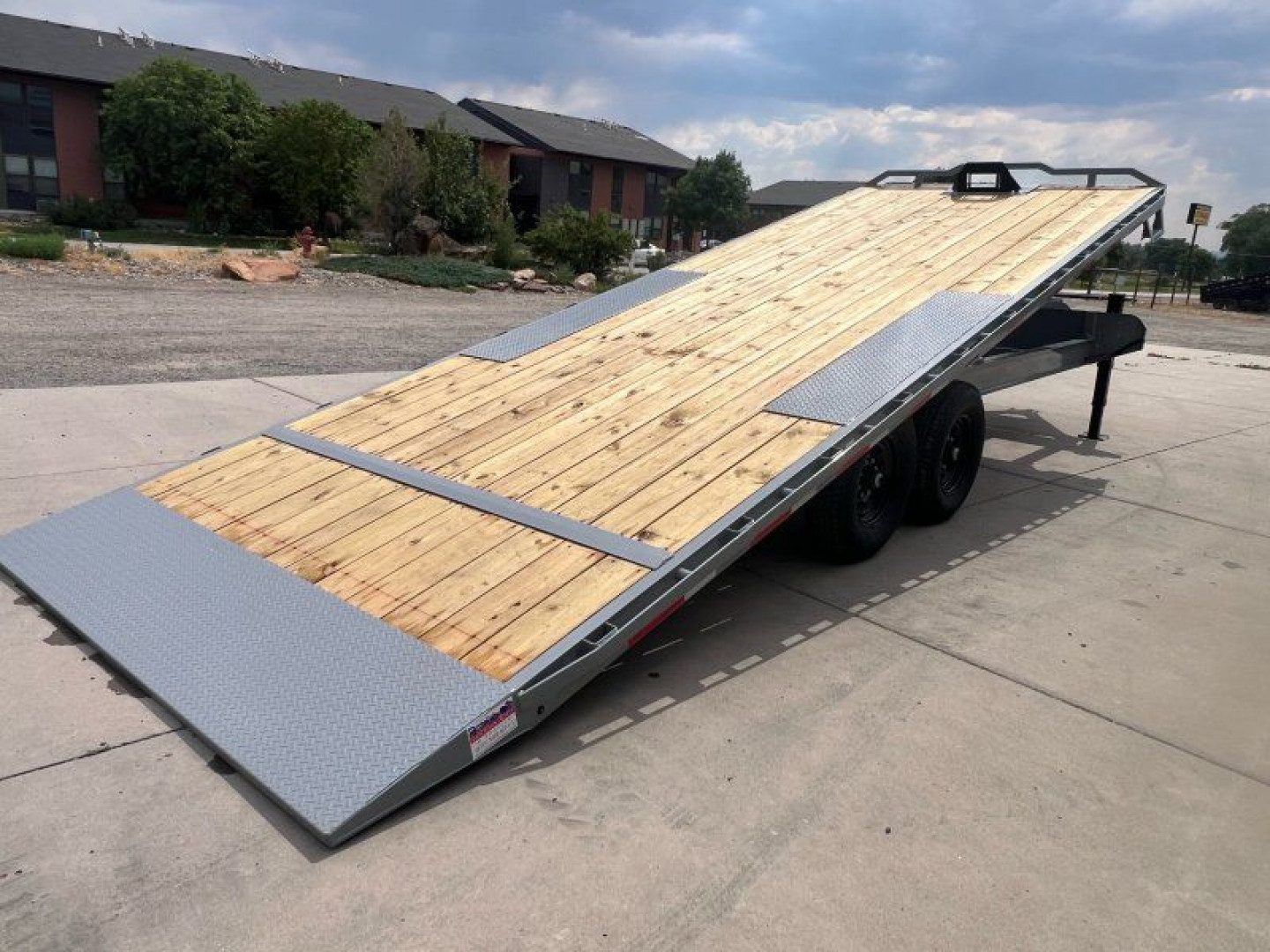 New 2026 RawMaxx DTX 102"x24' Tilt Equipment Trailer