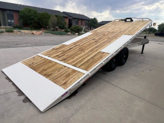 New 2026 RawMaxx DTX 102"x24' Tilt Equipment Trailer