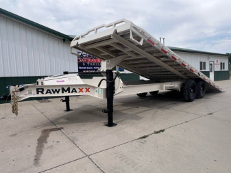 New 2026 RawMaxx DTX 102 x24' Tilt Equipment Trailer