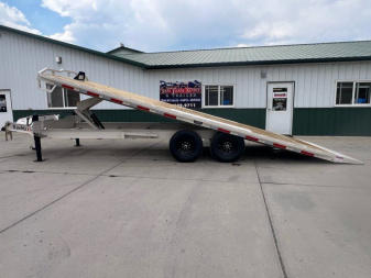 New 2026 RawMaxx DTX 102"x24' Tilt Equipment Trailer