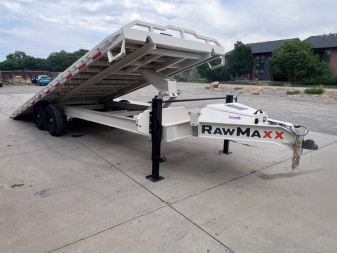 New 2026 RawMaxx DTX 102"x24' Tilt Equipment Trailer