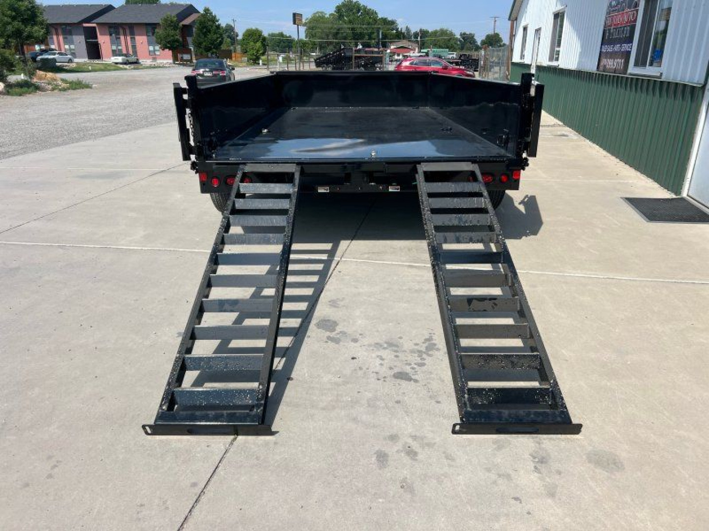 New 2025 Load Trail 83"x14' Dump Dump Trailer