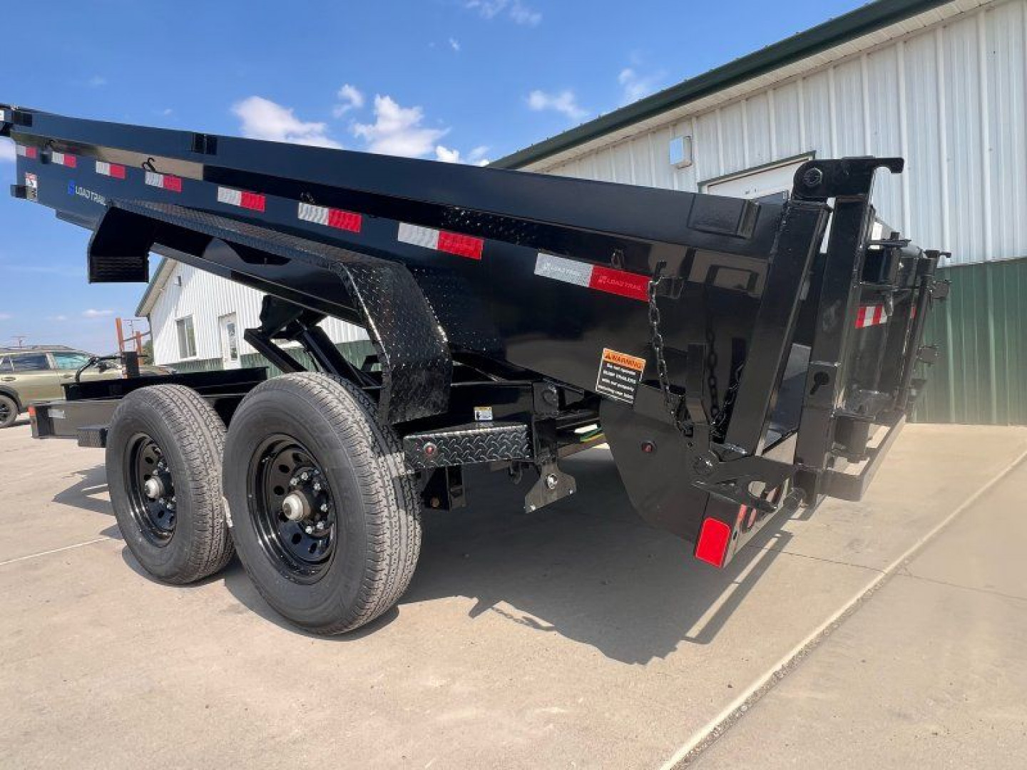 New 2025 Load Trail 83"x14' Dump Dump Trailer