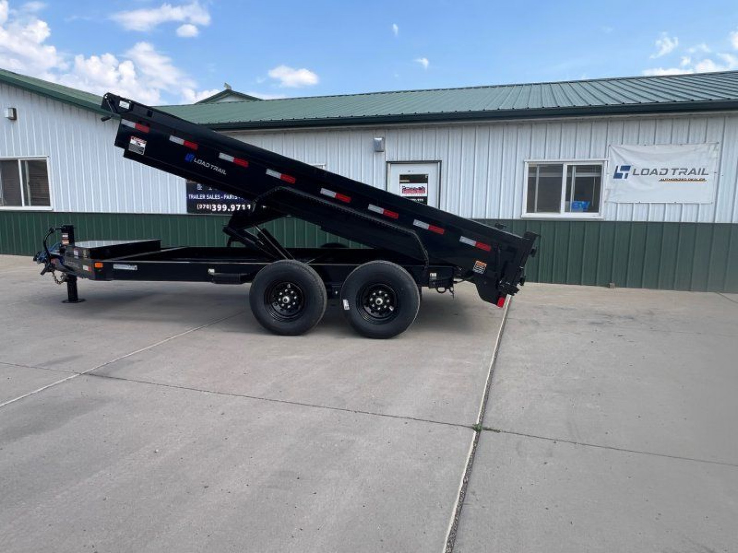 New 2025 Load Trail 83"x14' Dump Dump Trailer