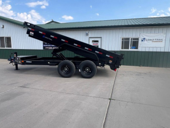 New 2025 Load Trail 83"x14' Dump Dump Trailer