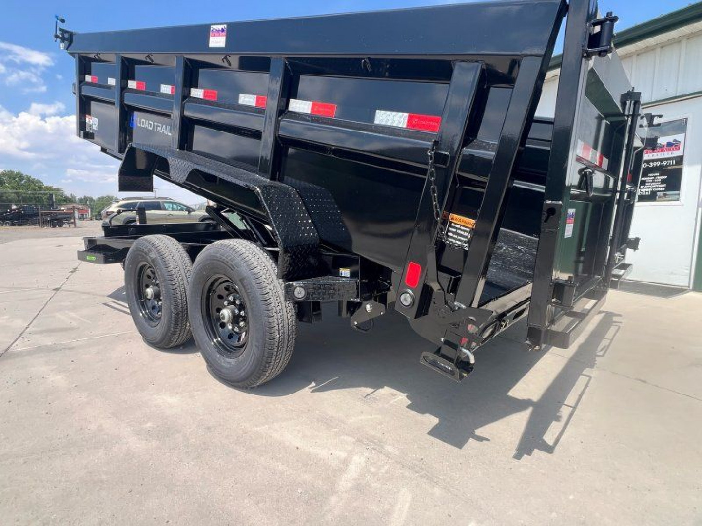 New 2026 Load Trail 83"x14' Low-Pro Dump Dump Trailer