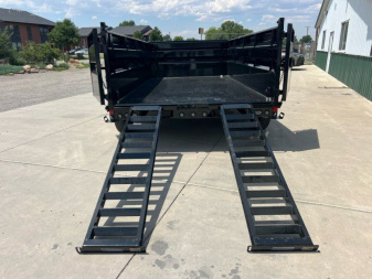 New 2026 Load Trail 83"x14' Low-Pro Dump Dump Trailer