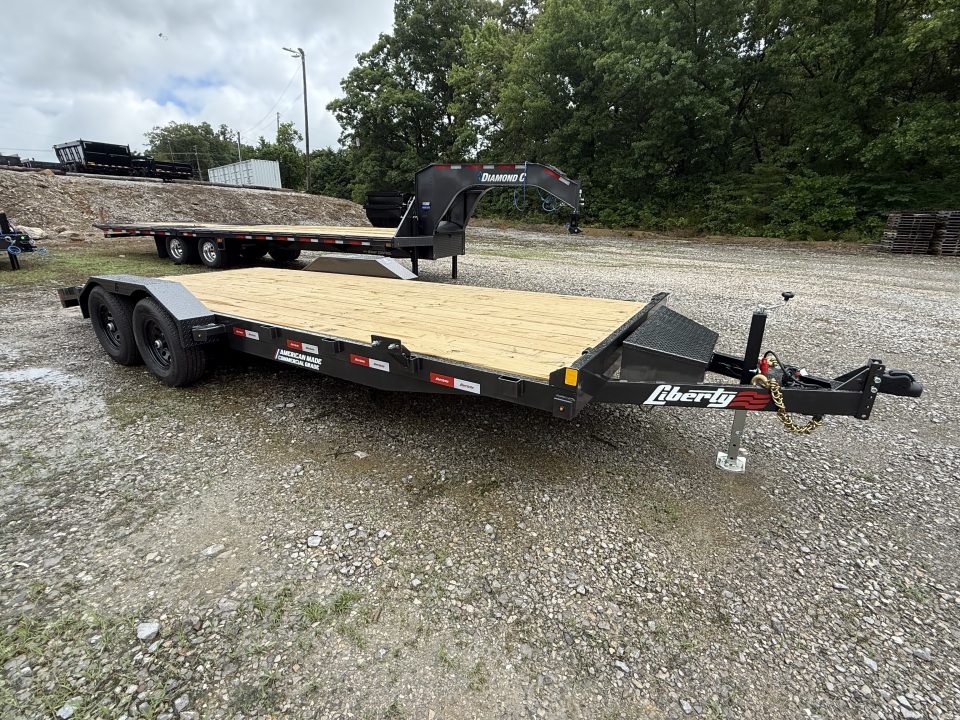 New 2026 Liberty Car Hauler LC10K 20’ TRAILER, 9990 GVWR, SLIDE IN RAMPS