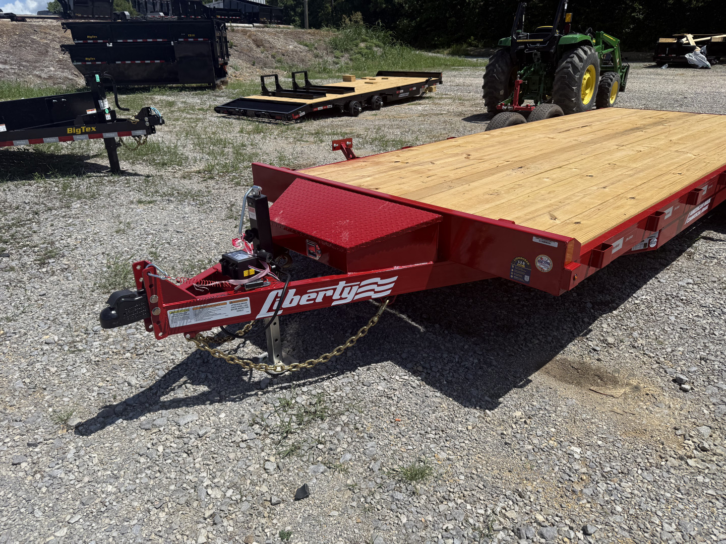 New 2025 Liberty LC Car Hauler 9890K G.V..W.R. 20’ SLIDE OUT RAMPS