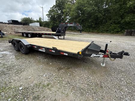 New 2026 Liberty Car Hauler LC10K 20’ TRAILER, 9990 GVWR, SLIDE IN RAMPS