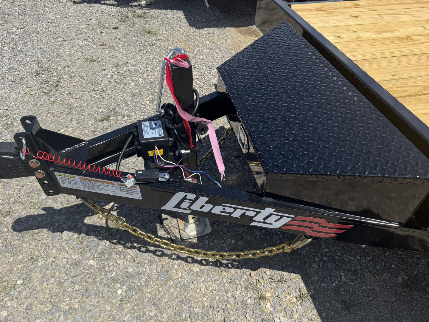 New 2025 Liberty LC Car Hauler 9890K G.V..W.R. 20’ SLIDE OUT RAMPS