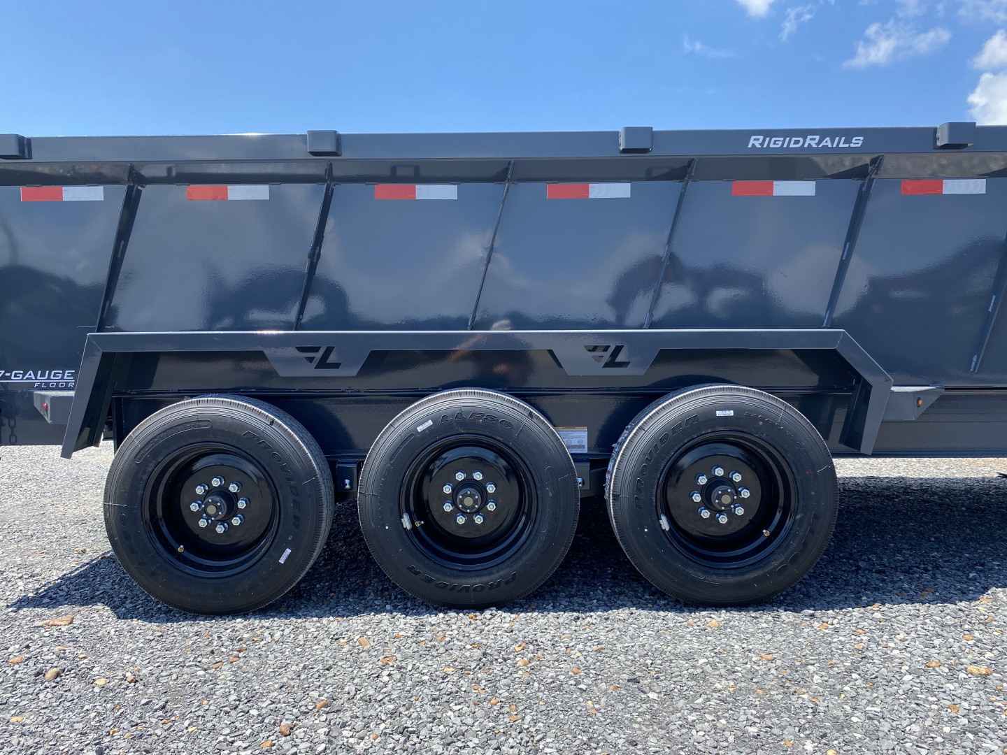 New 2026 Lamar Gooseneck Dump Trailer | 83" x 16' | 21K GVWR