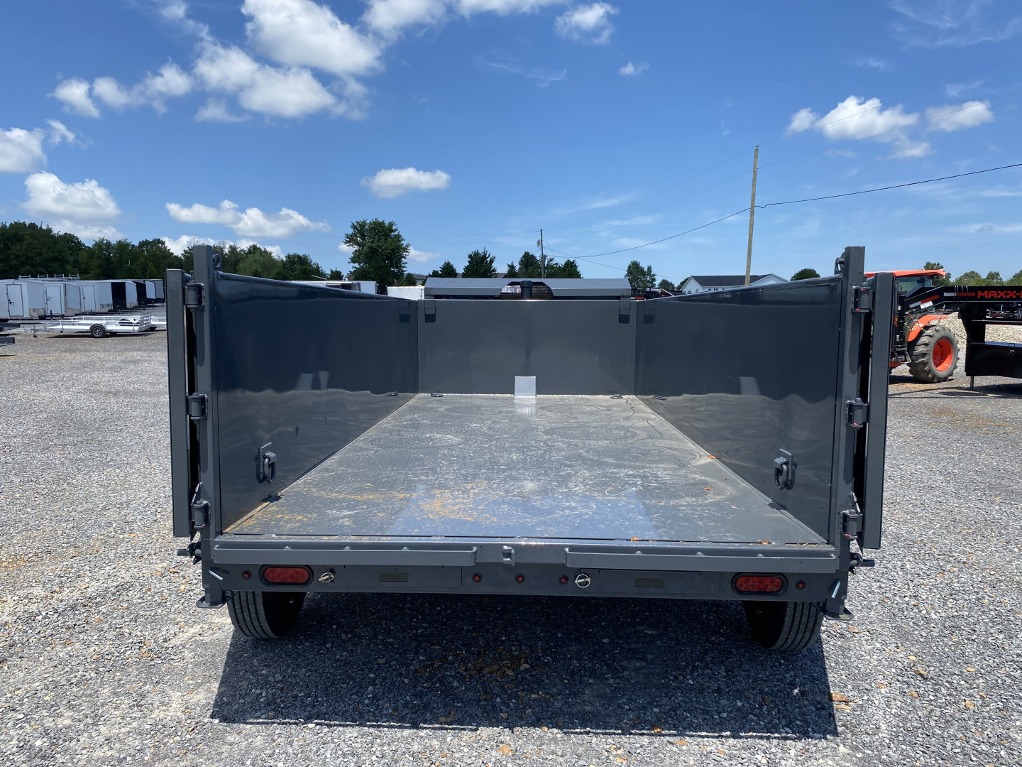 New 2026 Lamar Gooseneck Dump Trailer | 83" x 16' | 21K GVWR