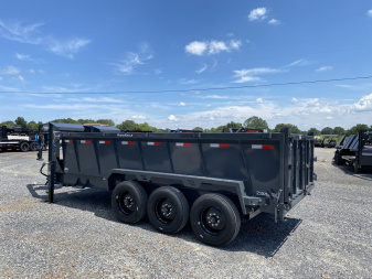 New 2026 Lamar Gooseneck Dump Trailer | 83" x 16' | 21K GVWR