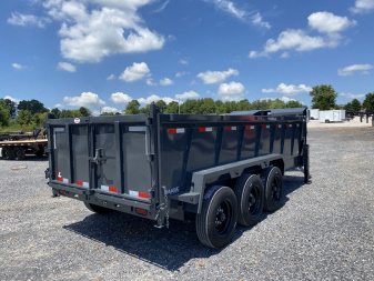 New 2026 Lamar Gooseneck Dump Trailer | 83" x 16' | 21K GVWR