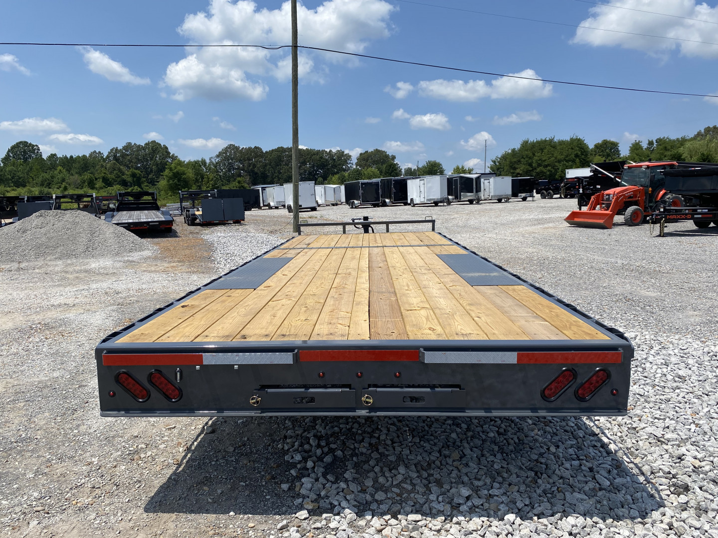 New 2026 Lamar 102" x 24' 14k Flatbed Trailer