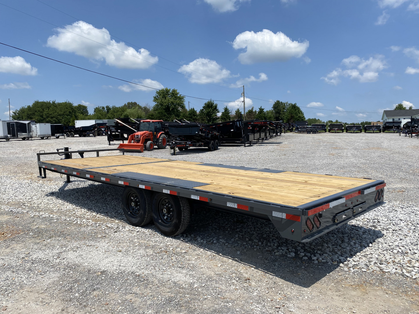 New 2026 Lamar 102" x 24' 14k Flatbed Trailer