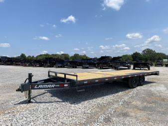 New 2026 Lamar 102" x 24' 14k Flatbed Trailer