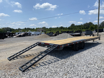 New 2026 Lamar 102" x 24' 14k Flatbed Trailer