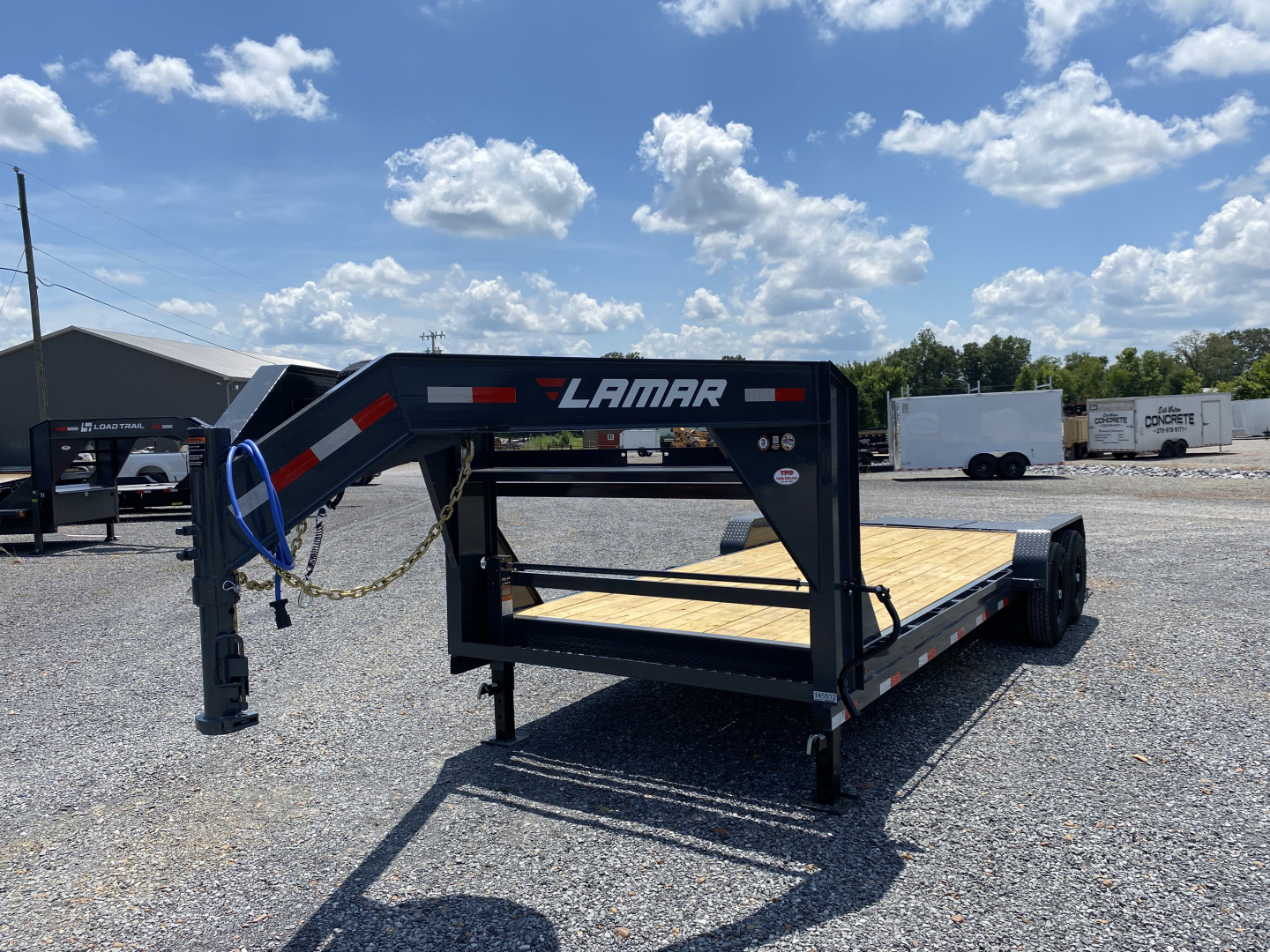 New 2026 Lamar 83"X22' 14K Gooseneck Equipment Trailer