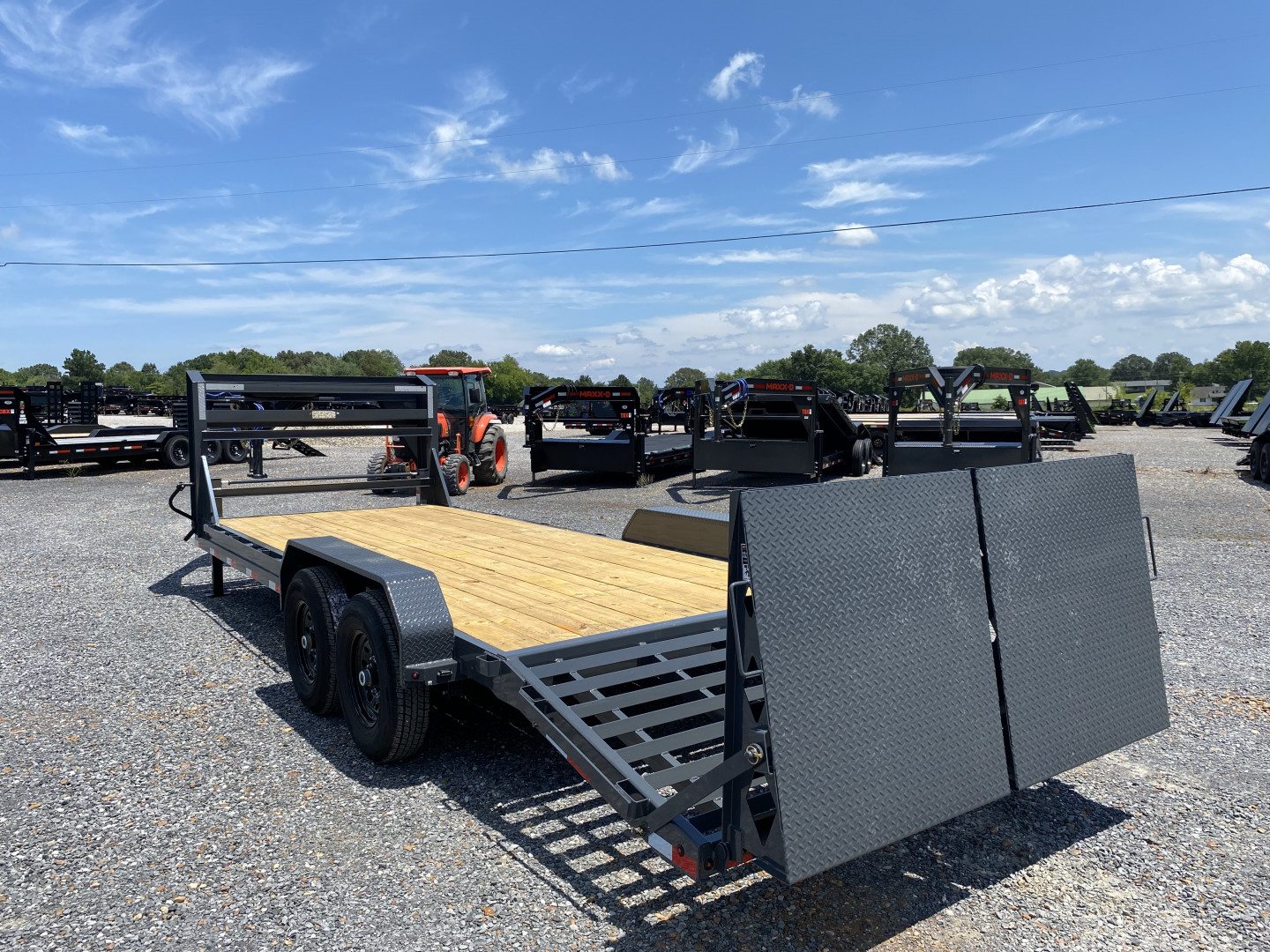 New 2026 Lamar 83"X22' 14K Gooseneck Equipment Trailer