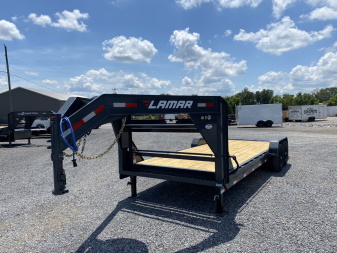 New 2026 Lamar 83 X22' 14K Gooseneck Equipment Trailer