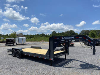 New 2026 Lamar 83"X22' 14K Gooseneck Equipment Trailer