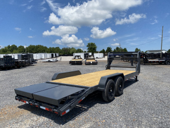 New 2026 Lamar 83"X22' 14K Gooseneck Equipment Trailer