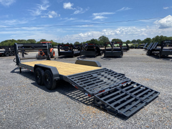 New 2026 Lamar 83"X22' 14K Gooseneck Equipment Trailer