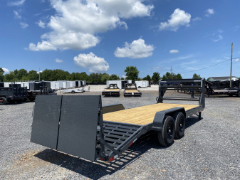 New 2026 Lamar 83"X22' 14K Gooseneck Equipment Trailer