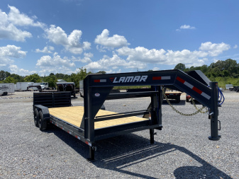 New 2026 Lamar 83"X22' 14K Gooseneck Equipment Trailer