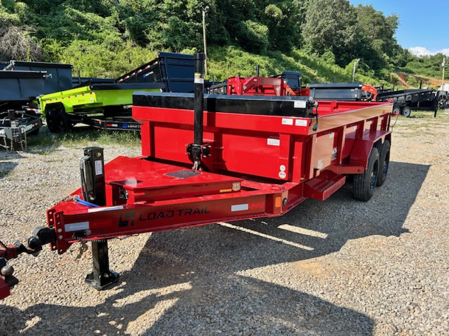 New 2025 Load Trail 7x14 16k Dump Trailer