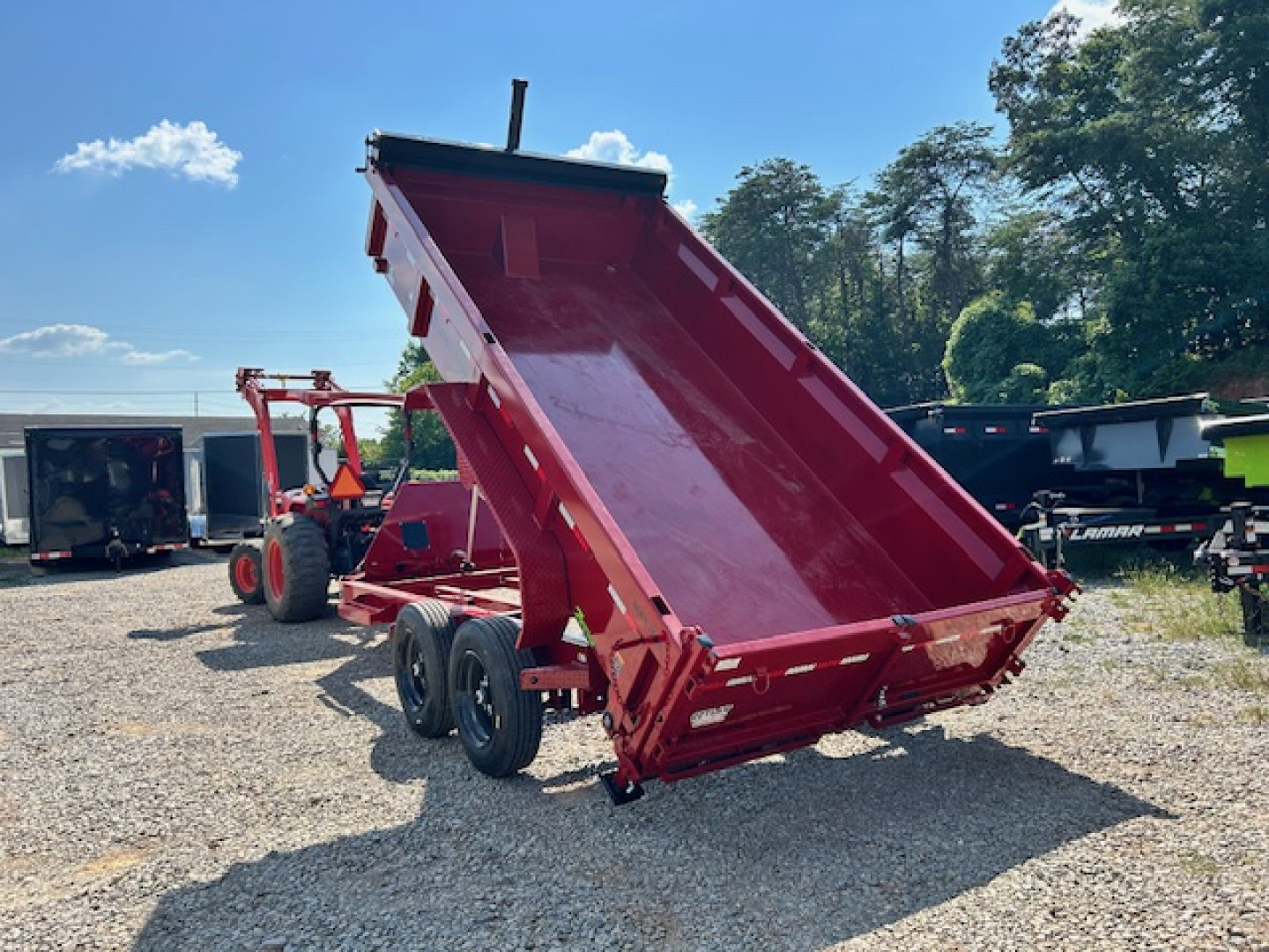 New 2025 Load Trail 7x14 16k Dump Trailer