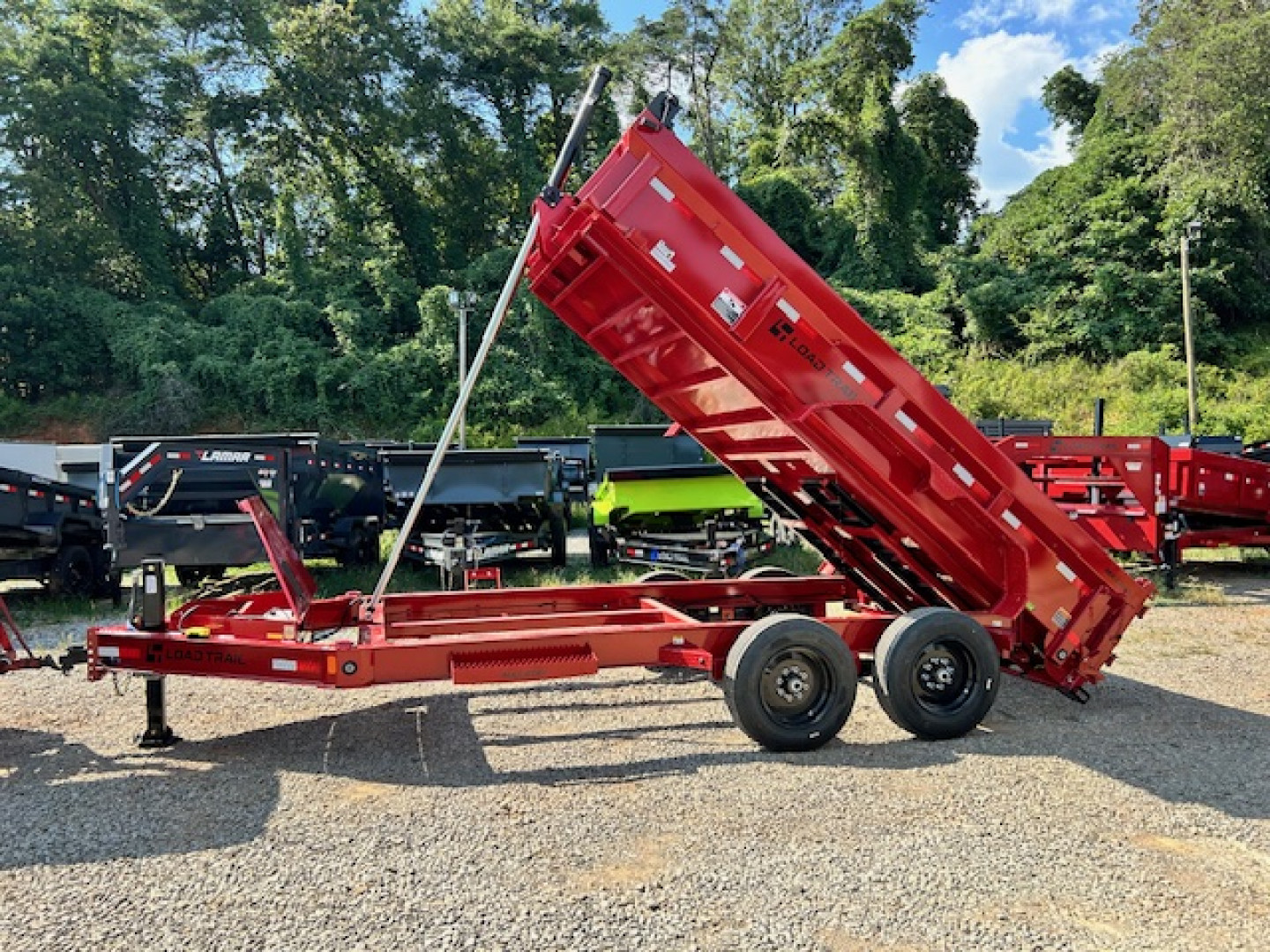 New 2025 Load Trail 7x14 16k Dump Trailer