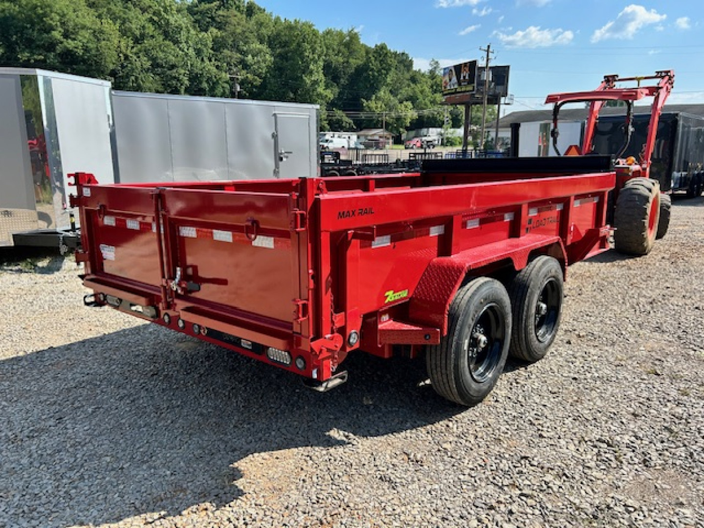 New 2025 Load Trail 7x14 16k Dump Trailer