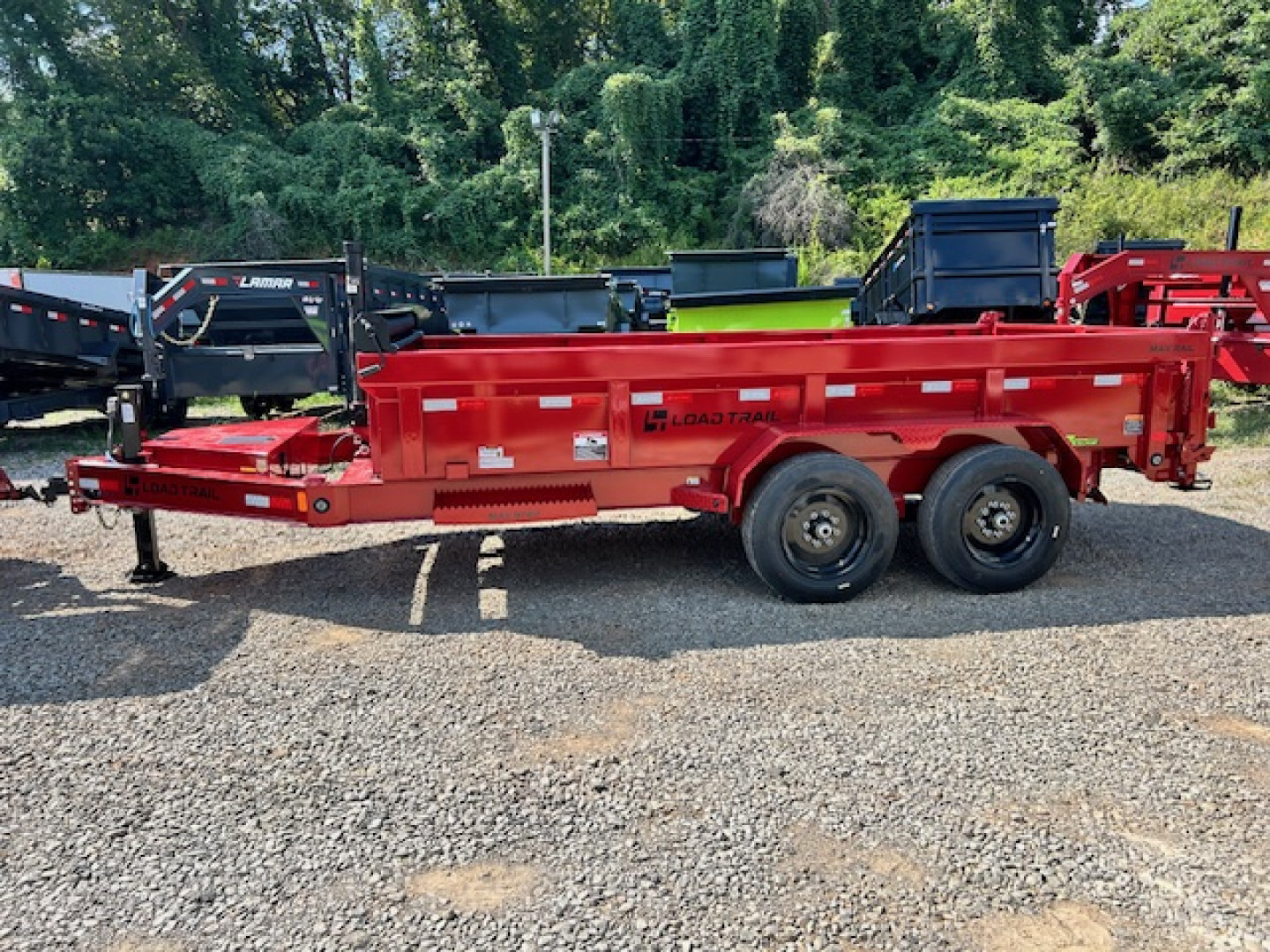 New 2025 Load Trail 7x14 16k Dump Trailer
