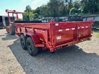 New 2025 Load Trail 7x14 16k Dump Trailer