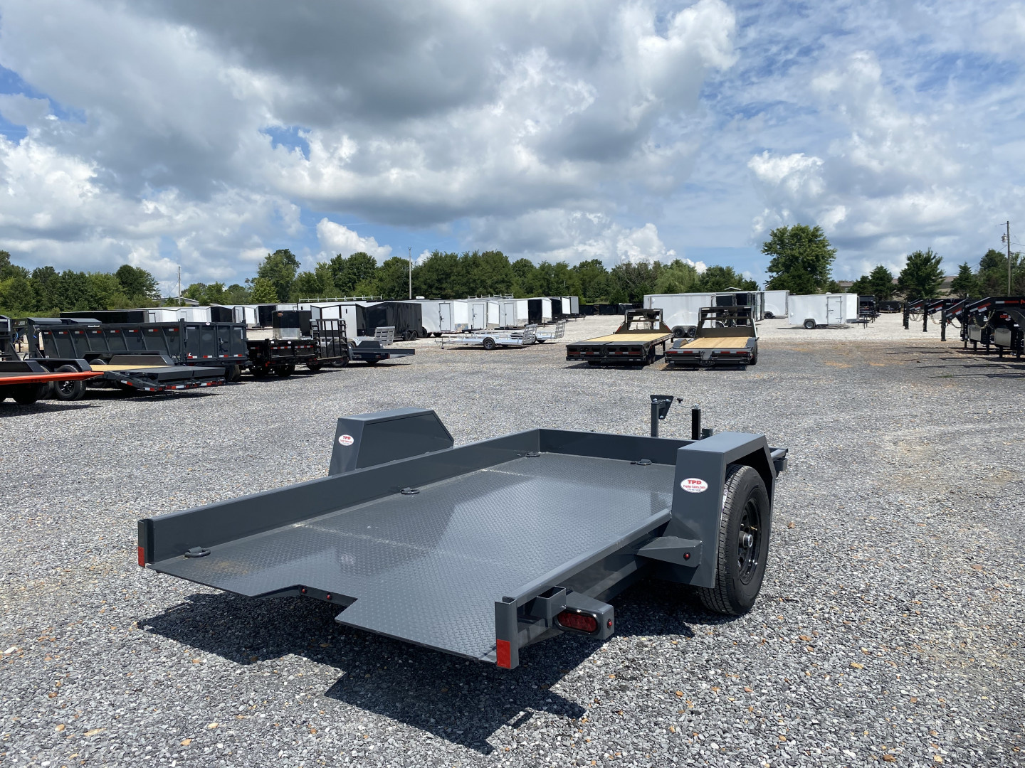 New 2026 Lamar Tilt Trailer | 79" x 12' | 7K GVWR