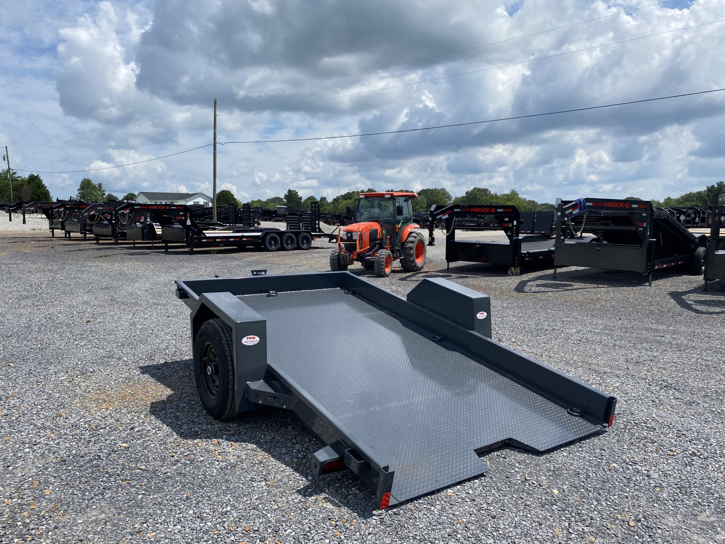 New 2026 Lamar Tilt Trailer | 79" x 12' | 7K GVWR