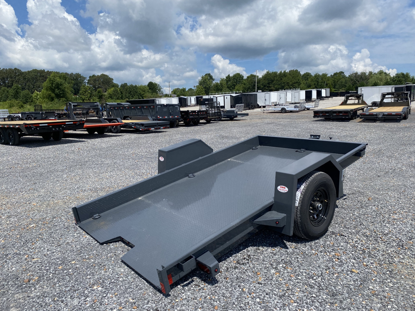 New 2026 Lamar Tilt Trailer | 79" x 12' | 7K GVWR