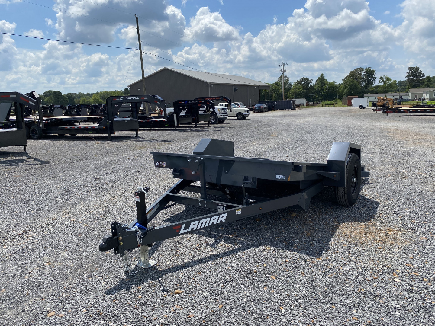 New 2026 Lamar Tilt Trailer | 79" x 12' | 7K GVWR