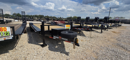 New 2025 Texas Pride - 7' X 24' - 20K GVWR Equipment Trailer