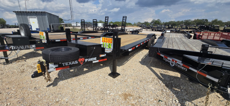 New 2025 Texas Pride - 7' X 24' - 20K GVWR Equipment Trailer