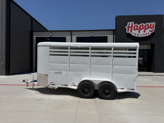 2026 Delco 6'x16' BP 3 Horse Trailer – H6