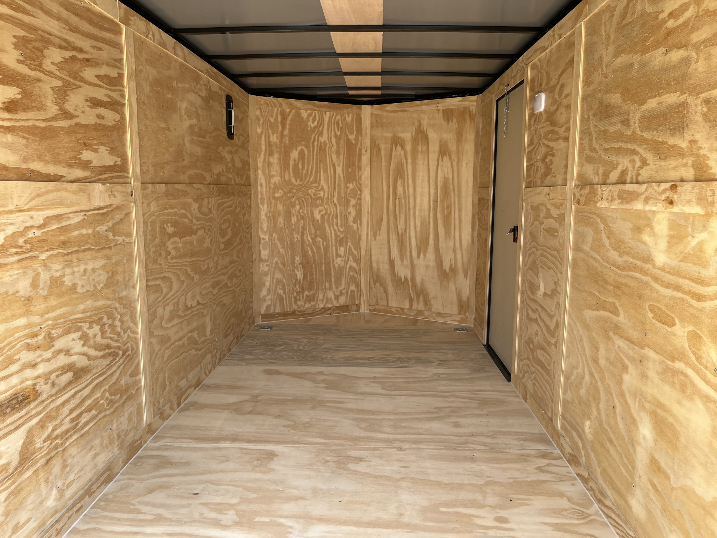 New 2026 Rock Solid Cargo 7'x16'x7' Cargo / Enclosed Trailer Black Out Package