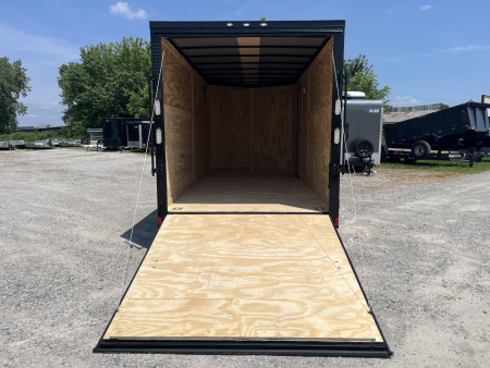 New 2026 Rock Solid Cargo 7'x16'x7' Cargo / Enclosed Trailer Black Out Package