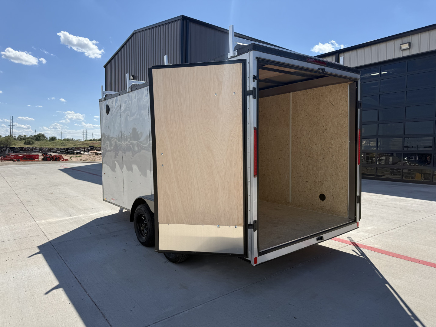 New 2026 Compass 7'x16' Enclosed Cargo Trailer - Indigo DLX