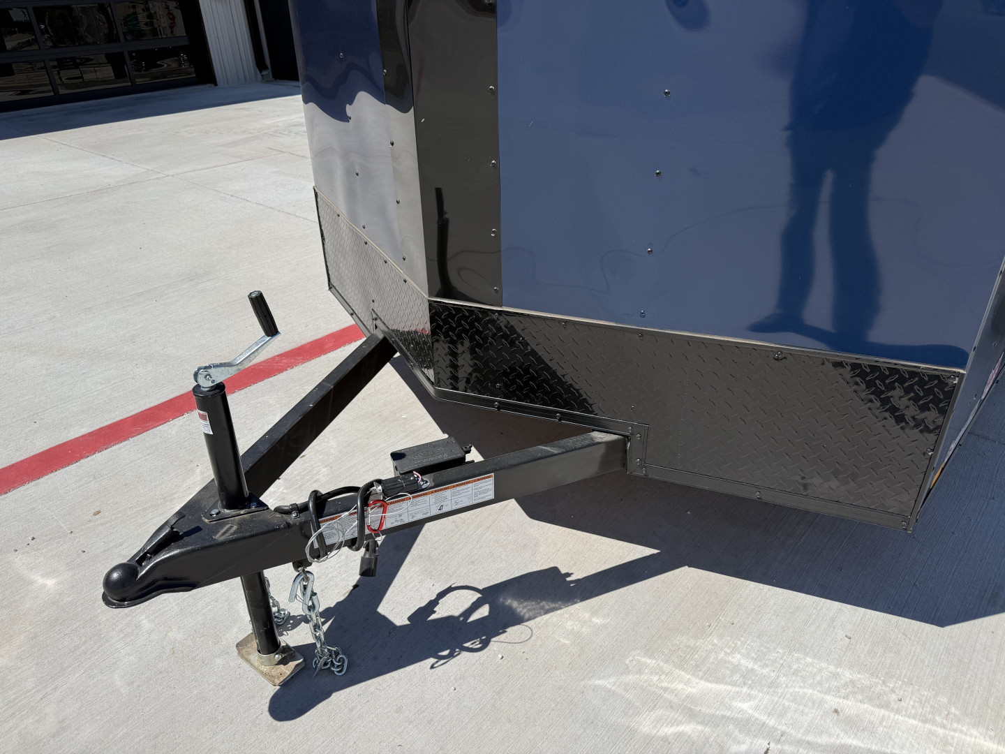 New 2025 Compass 7'x14' Enclosed Cargo Trailer - Indigo DLX