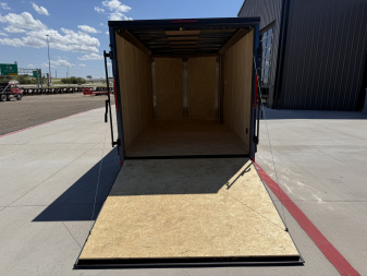 New 2025 Compass 7'x14' Enclosed Cargo Trailer - Indigo DLX
